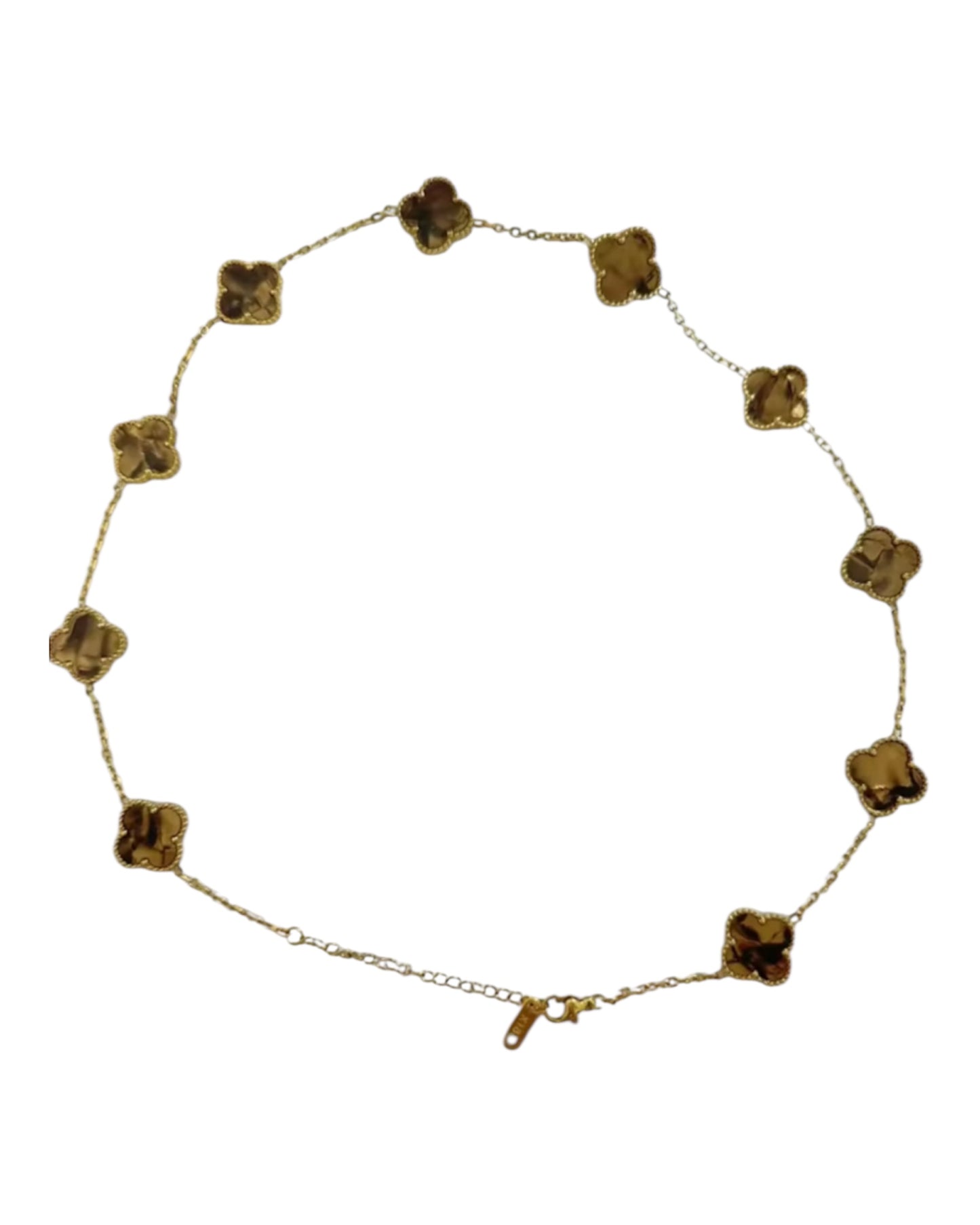 Collier Trèfle Camel