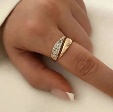 Bague en plaqué or
