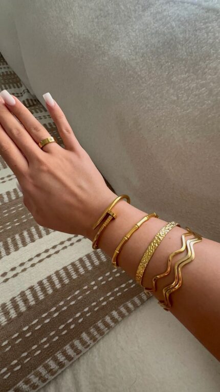 Bracelet en plaqué or